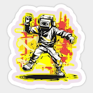 Robot Sticker